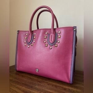 Anna Sui Stud Embellished Tote & Strap